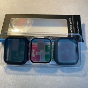 3-Pack Haojavo for Apple Watch Privacy Screen Protector Case